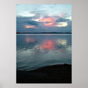 Pastel Sunset benutzerdefiniertes Poster