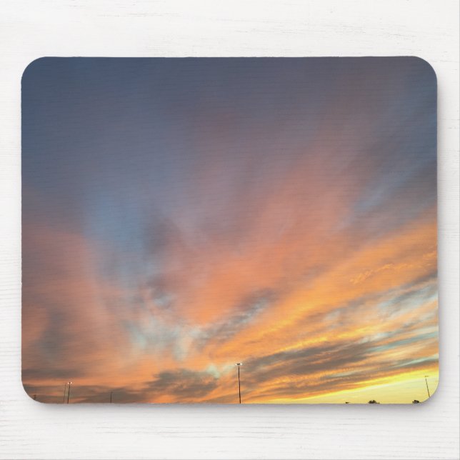 Pastel Sunset Mouse Pad Mousepad (Vorne)