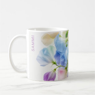 Pastel Sweet Pea Symphony Kaffeetasse