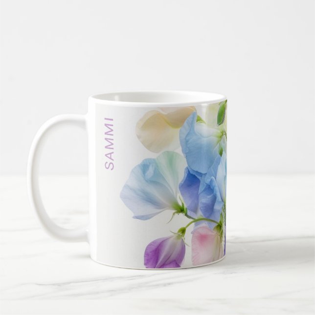 Pastel Sweet Pea Symphony Kaffeetasse (Links)