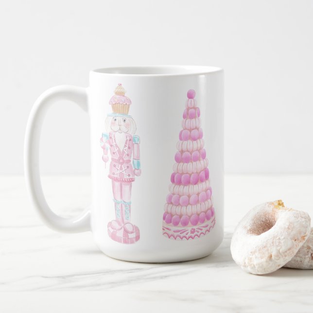 Pastel Sweet Treats Nutcracker Kaffeetasse (Mit Donut)