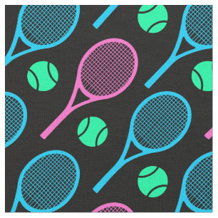 Pastel Tennisschläger - individuell einstellbar! Stoff