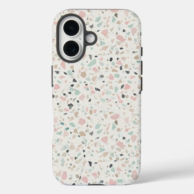 Pastel Terrazzo Speckle Pattern Case (Rückseite)