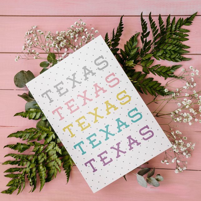Pastel Texas, Texas, Texas Postkarte (Von Creator hochgeladen)