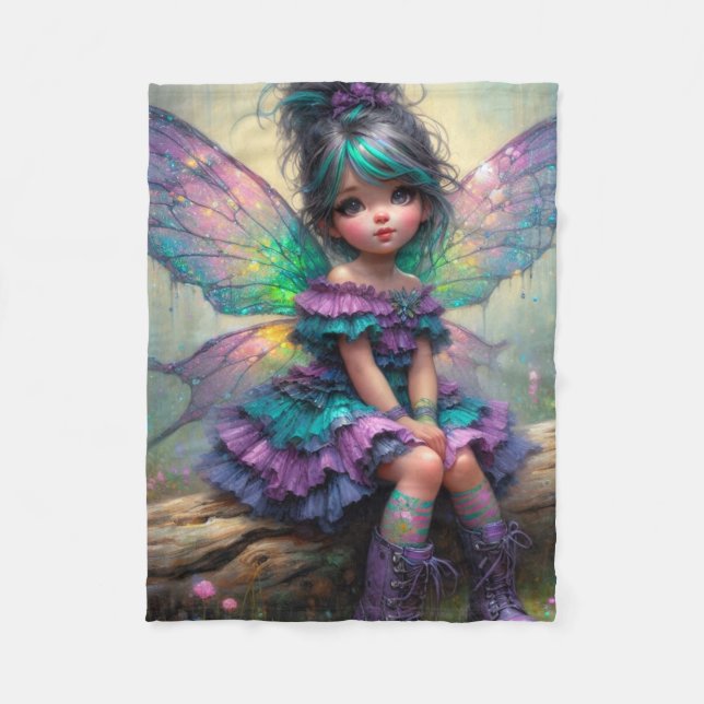 Pastel Traumfee Fleecedecke (Vorderseite)