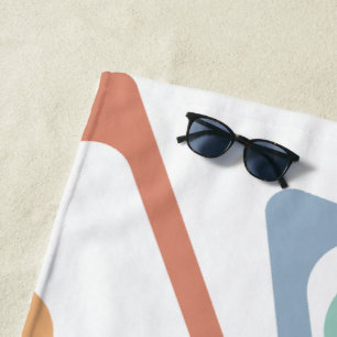 Pastel Triangle Strandtuch