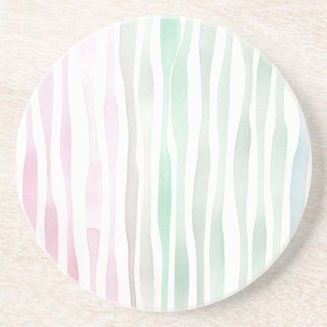Pastel Trio Stein Untersetzer (Vorne)