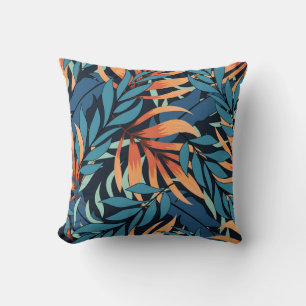 Pastel Tropical Abstrakt Botanicals Kissen