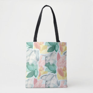 Pastel Tropical Blätter - Überschneidungen