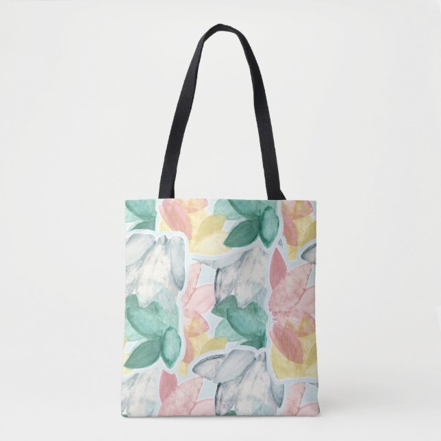 Pastel Tropical Blätter - Überschneidungen (Vorderseite)