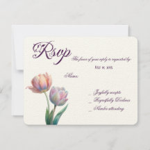 Pastel Tulip Wedding Suite Elegante Typografie