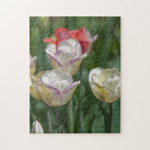 Pastel Tulips Puzzle