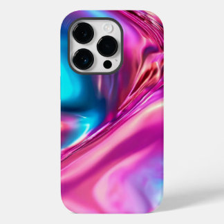 Pastel Türkis Pink Abstrakt Moderner Hintergrund Case-Mate iPhone 14 Pro Hülle