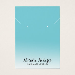 Pastel Turquoise Juwelier Erringt Nekklace Display