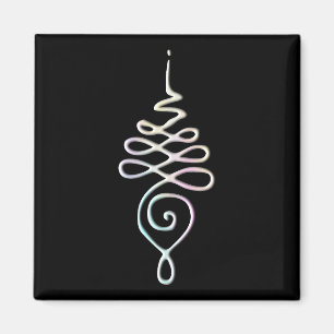 Pastel Unalome Magnet