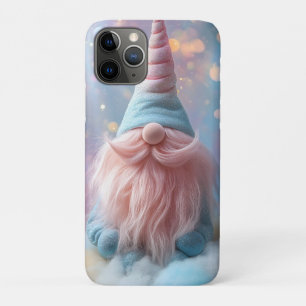Pastel Unicorn Gnome/Gonk mit flauschig rosafarben Case-Mate iPhone Hülle