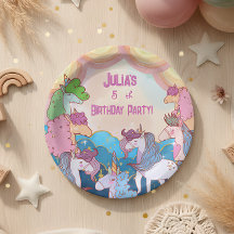 Pastel Unicorn Kindergeburtstag