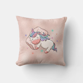 Pastel Unicorn mit Zurück Kissen