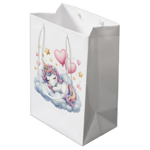 Pastel Unicorn Mittlere Geschenktüte