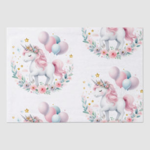 Pastel Unicorn Seidenpapier
