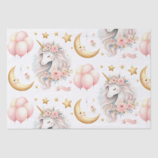 Pastel Unicorn Seidenpapier