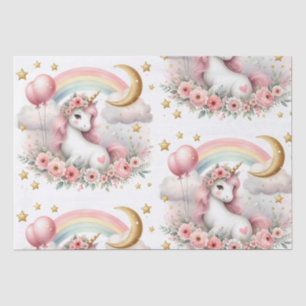 Pastel Unicorn Seidenpapier