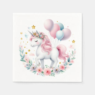Pastel Unicorn Serviette