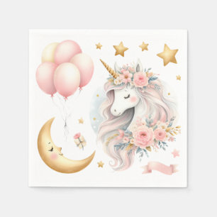 Pastel Unicorn Serviette