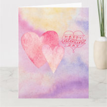 PASTEL VALENTINE CARD