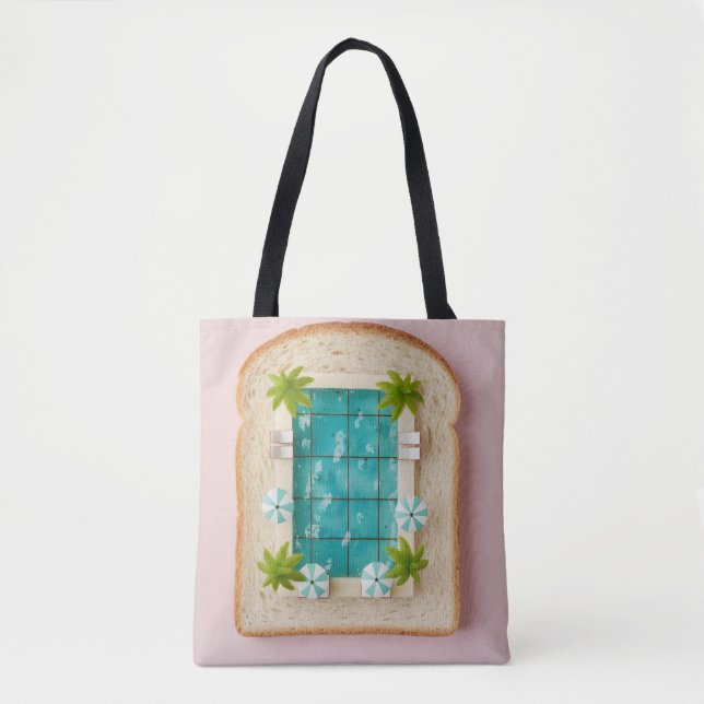Pastel Vaporwave Pool Toast (Vorderseite)