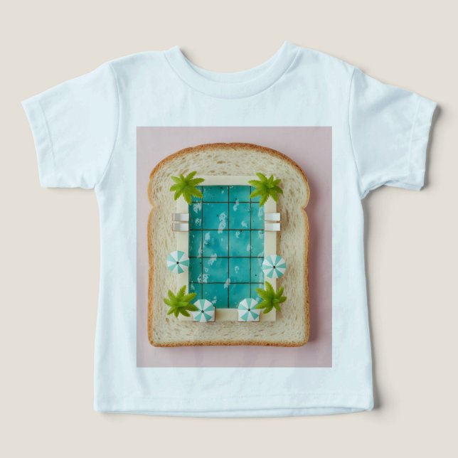 Pastel Vaporwave Pool Toast (Design Vorderseite)