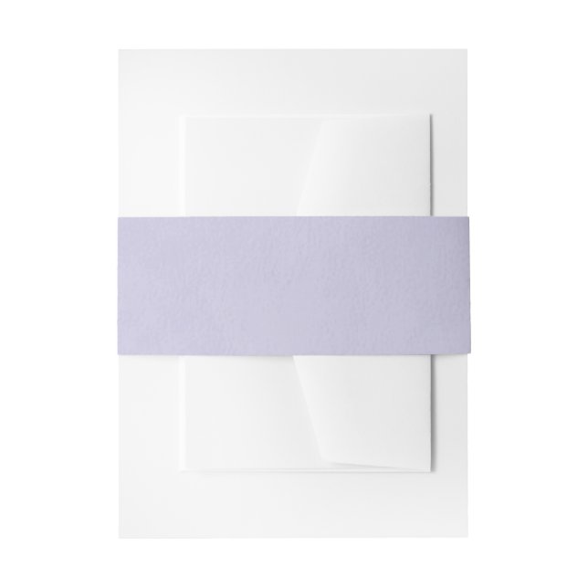 Pastel Violet Einladungsbanderole (Vorderseite Beispiel)
