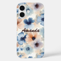 Pastel Watercolor Boho Floral