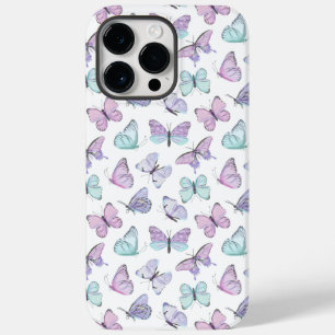 Pastel Watercolor Butterfly Case-Mate iPhone 14 Pro Max Hülle