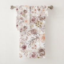 Pastel Watercolor Farbige Rose