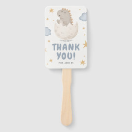 Pastel Watercolor Illustrative Babydusche Fächer