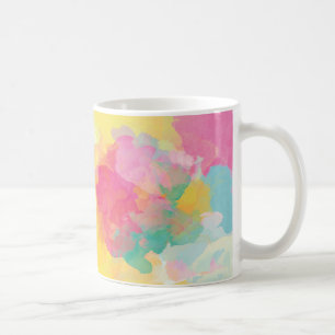 Pastel Watercolor Tasse