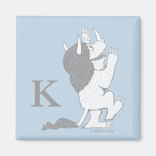 Pastel Wild Thing   Anfänglich hinzufügen Magnet