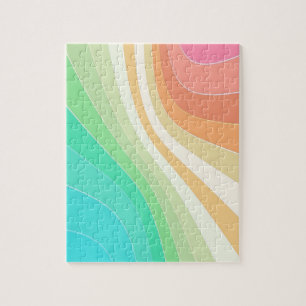 Pastel Wirbel Puzzle