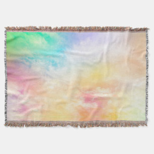 Pastel wirft Decke. Decke