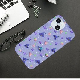 Pastel Witch Hats - Niedliches Kawaii Halloween-Mu iPhone 15 Hülle