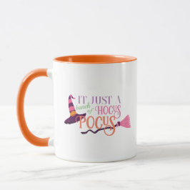 Pastel Witch Hocus Pocus Halloween-Hut-Broomstick Tasse