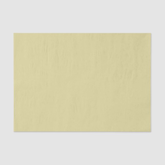 Pastel Yellow Chalk Seidenpapier (Vorderseite)