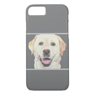 Pastel Yellow Labrador Dog 8/7 iPhone Case