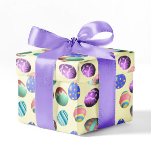Pastel Yellow Oaster Egg Ostereier Party Ei Jagd S Geschenkpapier