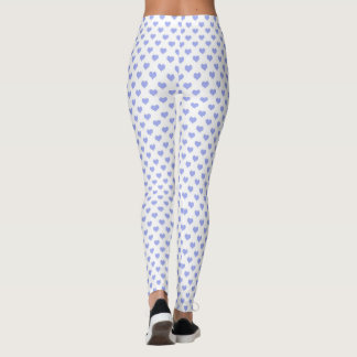 Pastelcore-Herzmuster Leggings