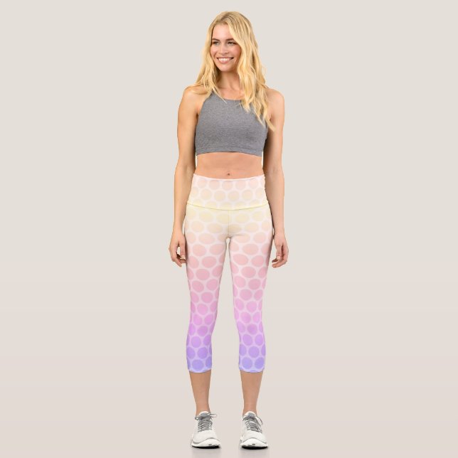 Pasteldots Capri Leggings (Vorderseite)