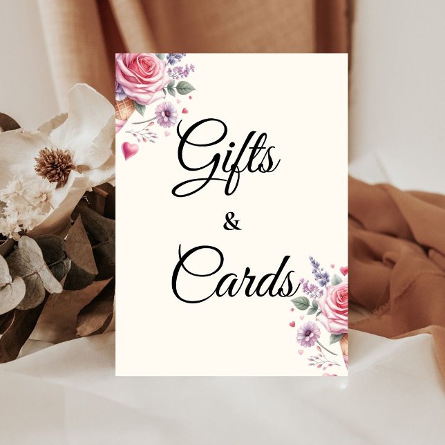 Pasteleis Brautparty Geschenke & Cards Sockelschild (Von Creator hochgeladen)