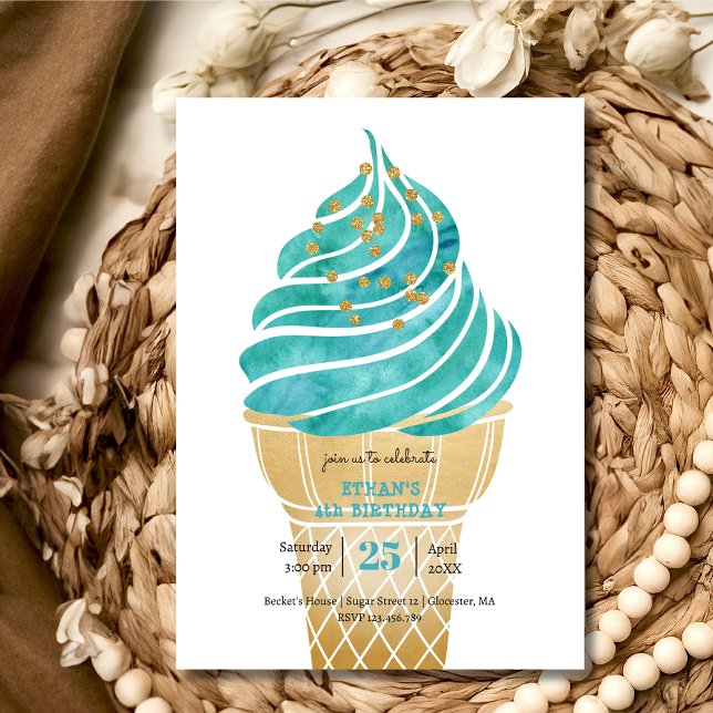 Pasteleis Geburtstag Einladung (Von Creator hochgeladen)