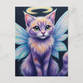 PastelFairyKatze Postkarte